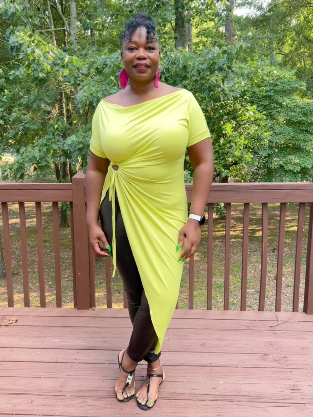 Yellow Tunic Top